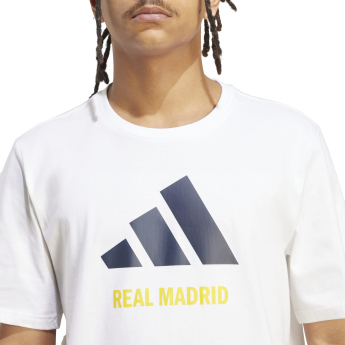 Real Madrid CF мъжка тениска Seasonal Graphic white