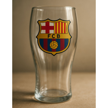 FC Barcelona стъклена чаша Pinta Cerveza