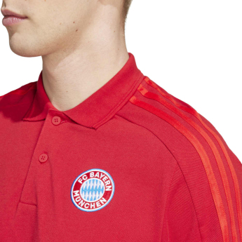 FC Bayern Munich мъжка поло тениска DNA red