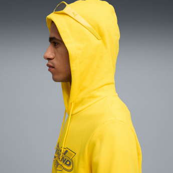 Borussia Dortmund мъжки суитшърт с качулка FtblCulture yellow