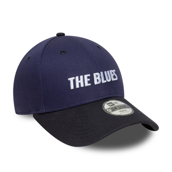 Chelsea FC детска бейзболна шапка с козирка 9Forty Wordmark navy
