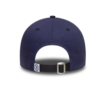Chelsea FC детска бейзболна шапка с козирка 9Forty Wordmark navy