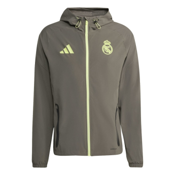 Real Madrid CF мъжко яке с качулка Vis Tech Travel green