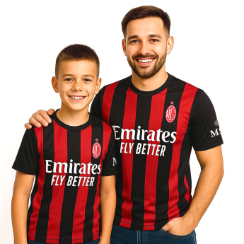 AC Milan футболна фланелка replica 25/26 Home Leao