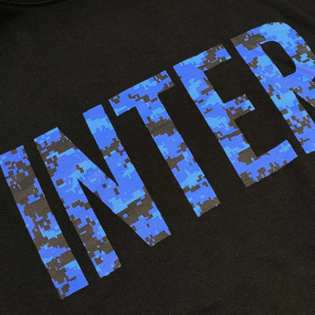 Inter Milan мъжки суитшърт с качулка Back crest
