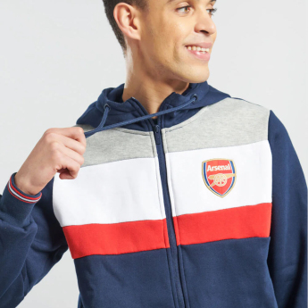 Arsenal FC мъжки суитшърт с качулка Full Zip colour