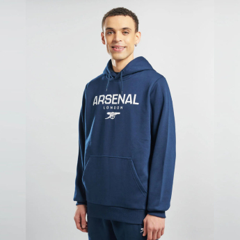 Arsenal FC мъжки суитшърт с качулка Logo navy