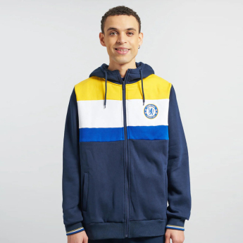 Chelsea FC мъжки суитшърт с качулка Full Zip colour