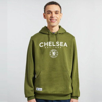 Chelsea FC мъжки суитшърт с качулка Logo cypress