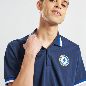 Chelsea FC мъжка поло тениска Tipped navy