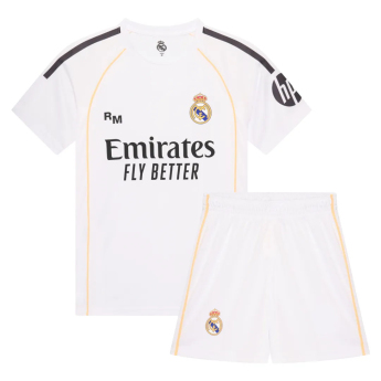 Real Madrid CF детски комплект replica 25/26 Home Mbappe