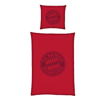FC Bayern Munich спално бельо за единично легло bordeaux
