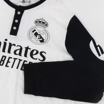 Real Madrid CF мъжка пижама Long white