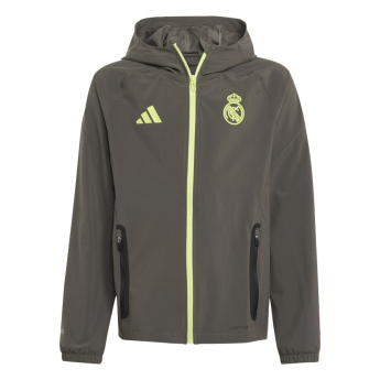 Real Madrid CF детско яке с качулка Vis Tech utigrey
