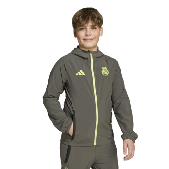 Real Madrid CF детско яке с качулка Vis Tech utigrey