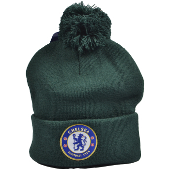 Chelsea FC зимна шапка Bobble green