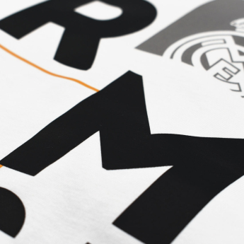 Real Madrid CF мъжка тениска No110 RMCF white