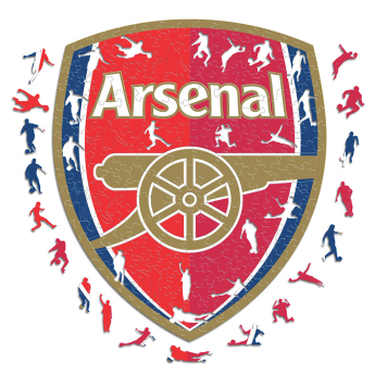 Arsenal FC дървен пъзел Crest 270 pcs