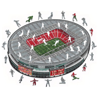 Arsenal FC дървен пъзел Emirates Stadium 500 pcs
