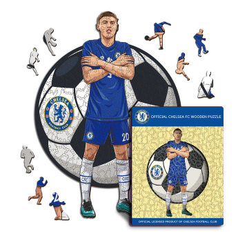Chelsea FC дървен пъзел Cole Palmer 500 pcs