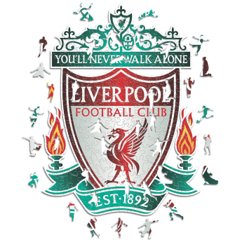 Liverpool FC дървен пъзел Crest 270 pcs