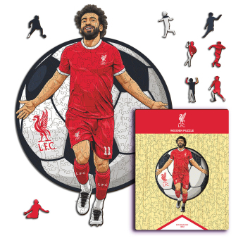 Liverpool FC дървен пъзел Mo Salah 150 pcs