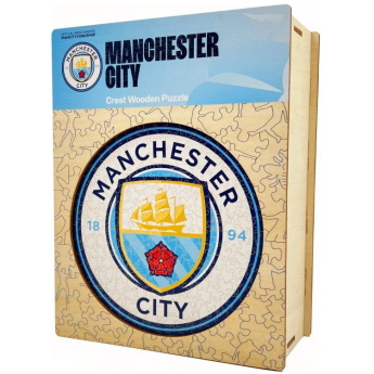 Manchester City дървен пъзел Crest 500 pcs