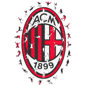 AC Milan дървен пъзел Crest 500 pcs