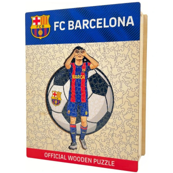 FC Barcelona дървен пъзел Pedri 270 pcs