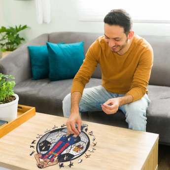 FC Barcelona дървен пъзел Pedri 500 pcs