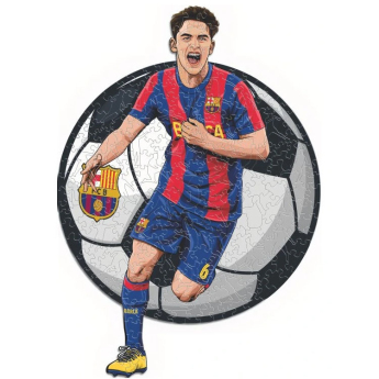 FC Barcelona дървен пъзел Gavi 500 pcs