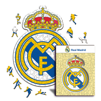 Real Madrid CF дървен пъзел Crest 500 pcs