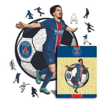 Paris Saint Germain дървен пъзел Vitinha 500 pcs