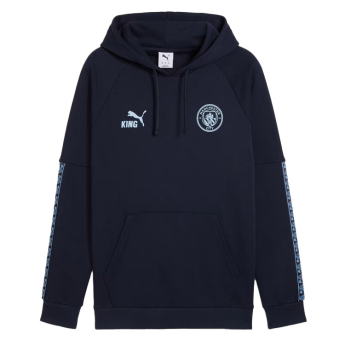 Manchester City мъжки суитшърт с качулка King navy