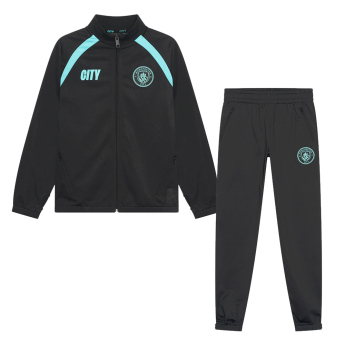 Manchester City детски комплект 2025/26 black