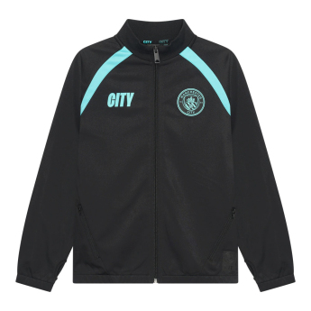 Manchester City детски комплект 2025/26 black