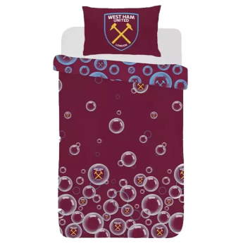 West Ham United спално бельо за единично легло Bobbles
