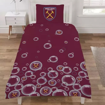 West Ham United спално бельо за единично легло Bobbles