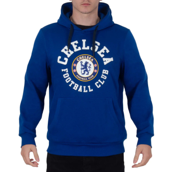 Chelsea FC мъжки суитшърт с качулка Graphic royal