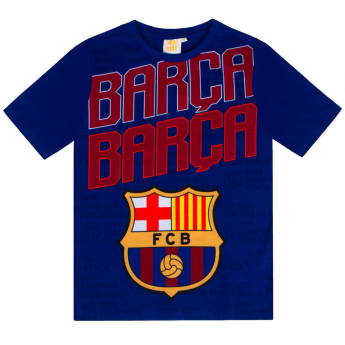 FC Barcelona детска пижама Short reflex