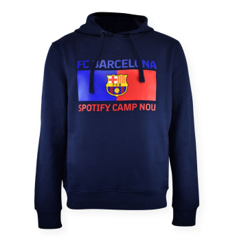 FC Barcelona мъжки суитшърт с качулка Camp Nou