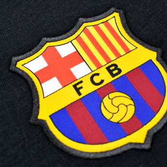 FC Barcelona детско зимно яке с качулка Race black