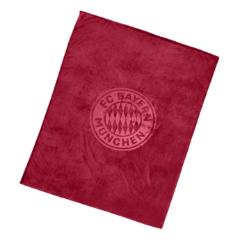 FC Bayern Munich поларено одеяло bordeaux