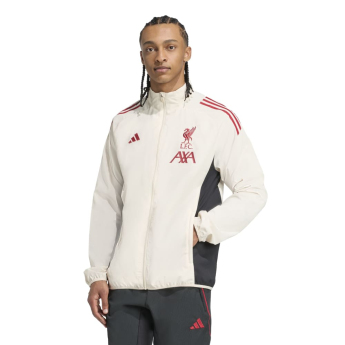 Liverpool FC мъжко яке Presentation white