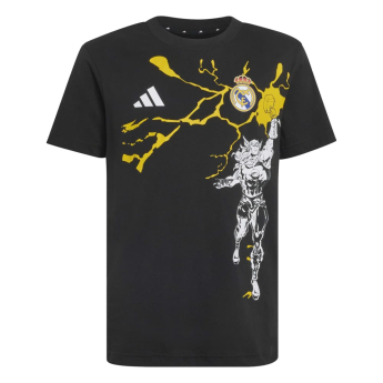 Real Madrid CF детска тениска Avengers black