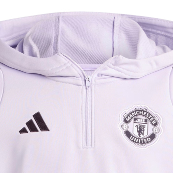 Manchester United детски суитшърт с качулка Track tint