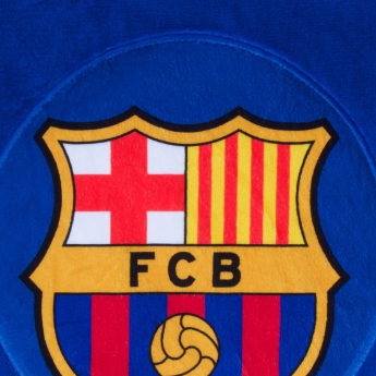 FC Barcelona детски суитшърт с качулка oversize blanket blue