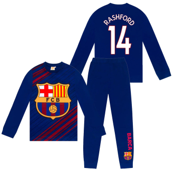 FC Barcelona детска пижама Long Rashford