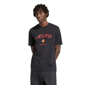 Manchester United мъжка тениска Seasonal black