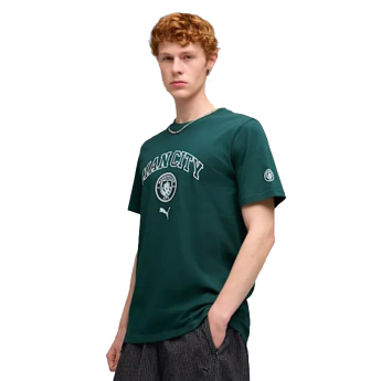 Manchester City мъжка тениска Culture green